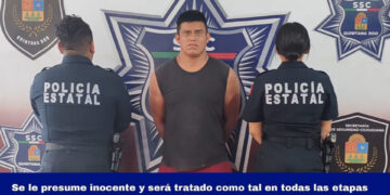 Detienen por desobediencia a agresivo motociclista en Cancún