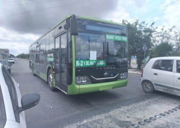 Q.Roo avanza en la modernización del transporte público con nuevas pruebas de autobuses