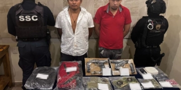 Son detenidos en Tulum dos presuntos miembros del CJNG
