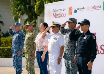 Instalan módulo de canje de armas en el Palacio Municipal de Cozumel