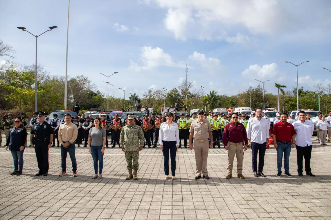 Estefanía Mercado despliega operativo vacacional de Semana Santa para proteger a las y los playenses y visitantes