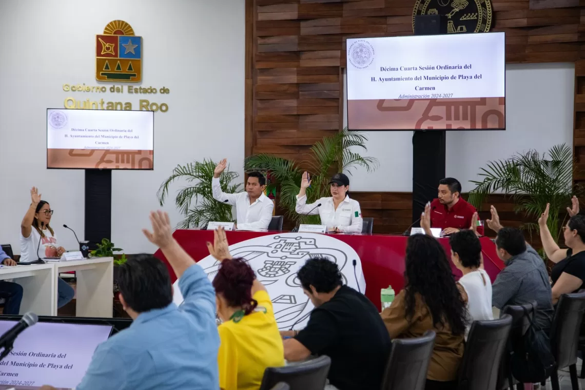 Aprueba cabildo de Playa del Carmen modificaciones al POA 2025 para la construcción de obras públicas