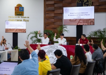 Aprueba cabildo de Playa del Carmen modificaciones al POA 2025 para la construcción de obras públicas