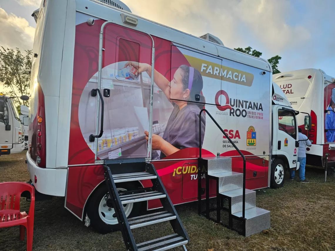 Llegan las caravanas médicas móviles a Bacalar, Lázaro Cárdenas y Felipe Carrillo Puerto: Mara Lezama