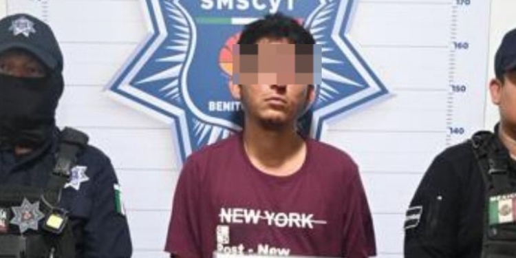 Sujeto es detenido por delitos contra la salud