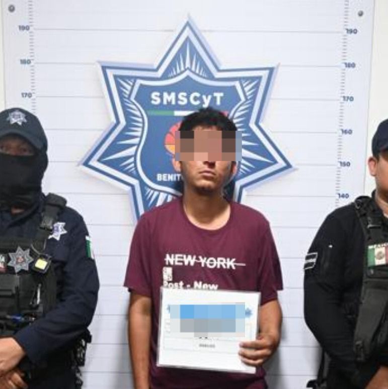 Sujeto es detenido por delitos contra la salud