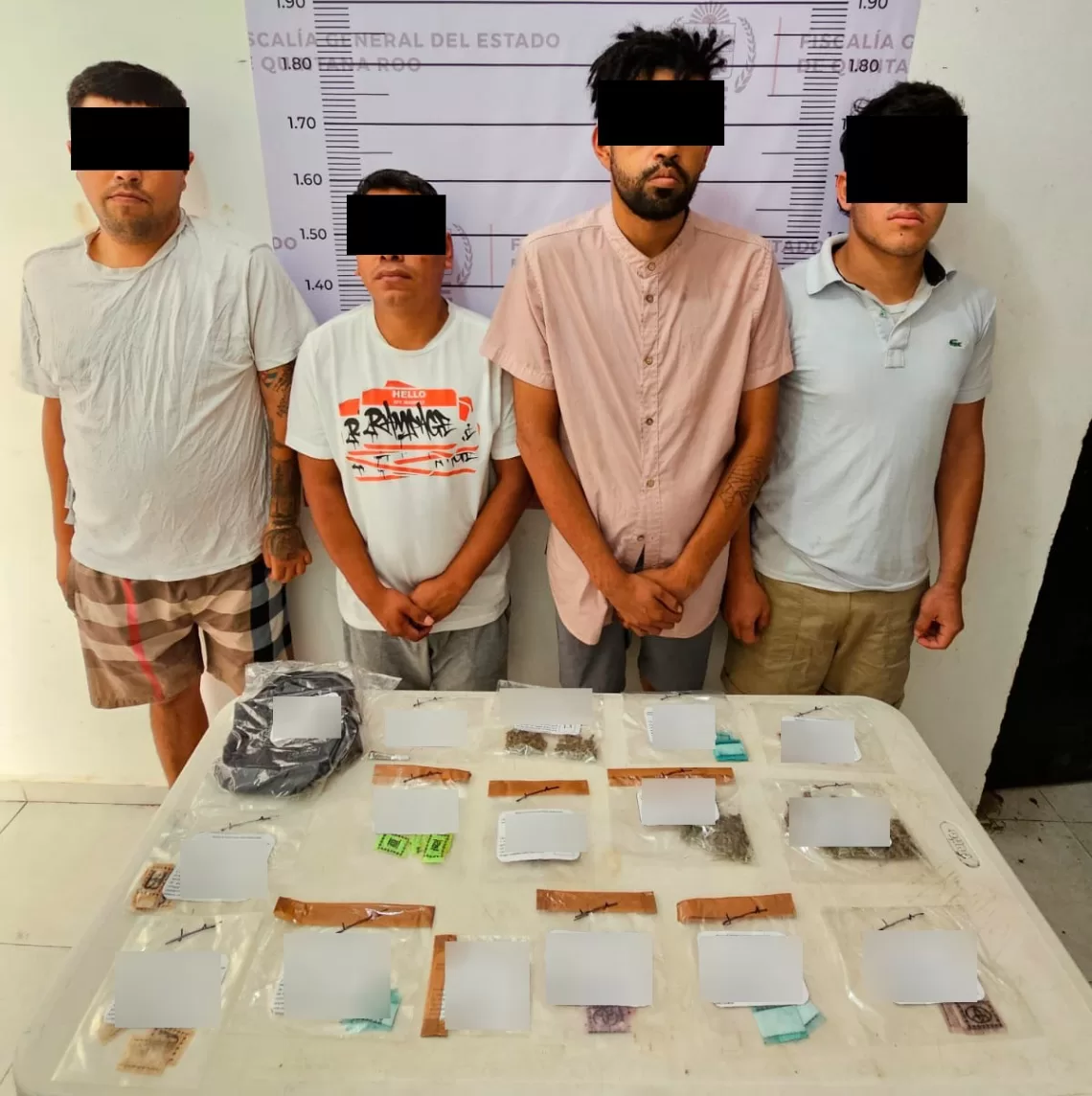 Vinculan a proceso a ocho presuntos narcomenudistas, permanecerán en prisión preventiva mientras avanzan las investigaciones