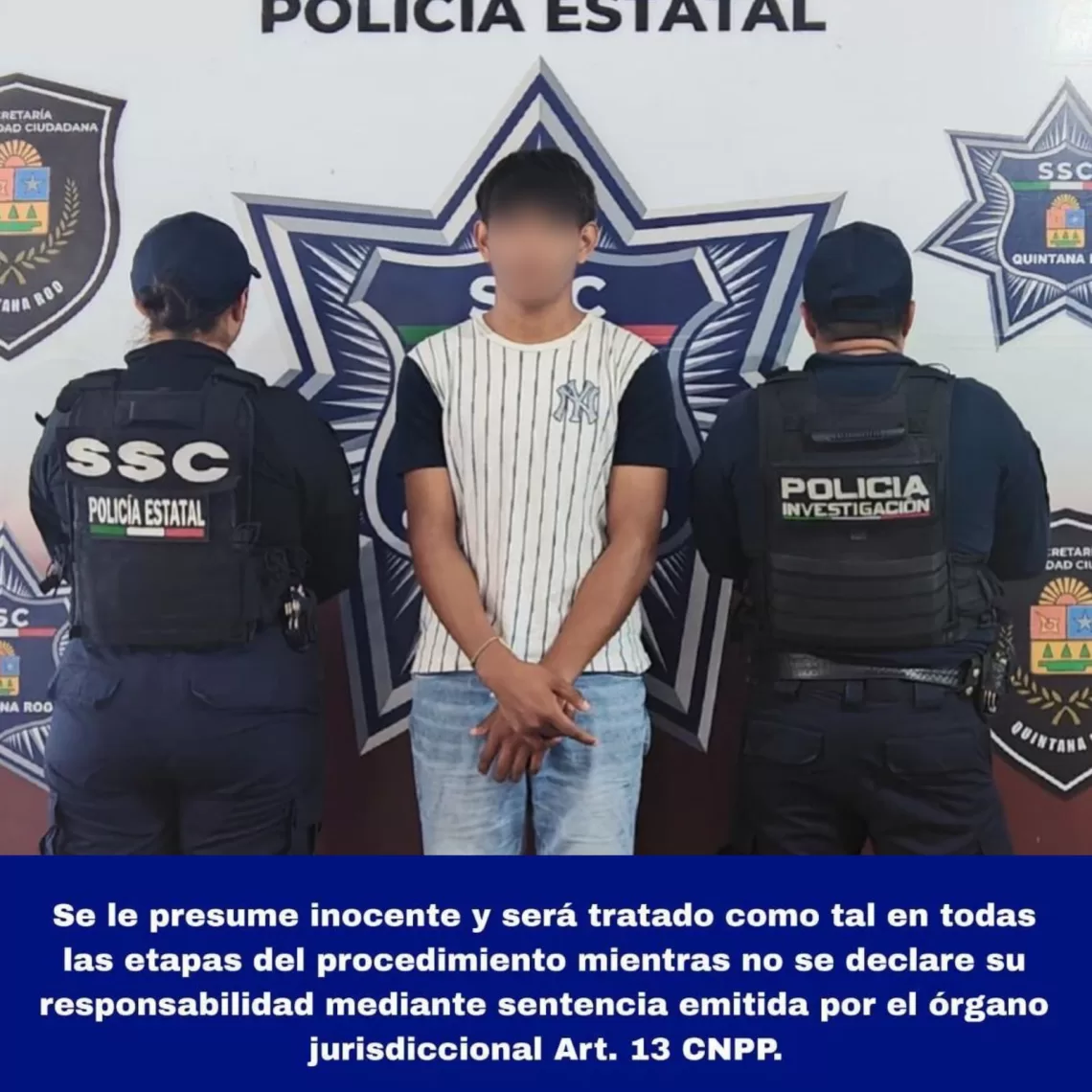 Detenido menor de edad con motocicleta robada