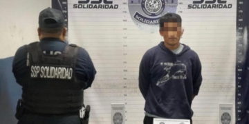 Sujeto detenido por abuso sexual en Playa del Carmen