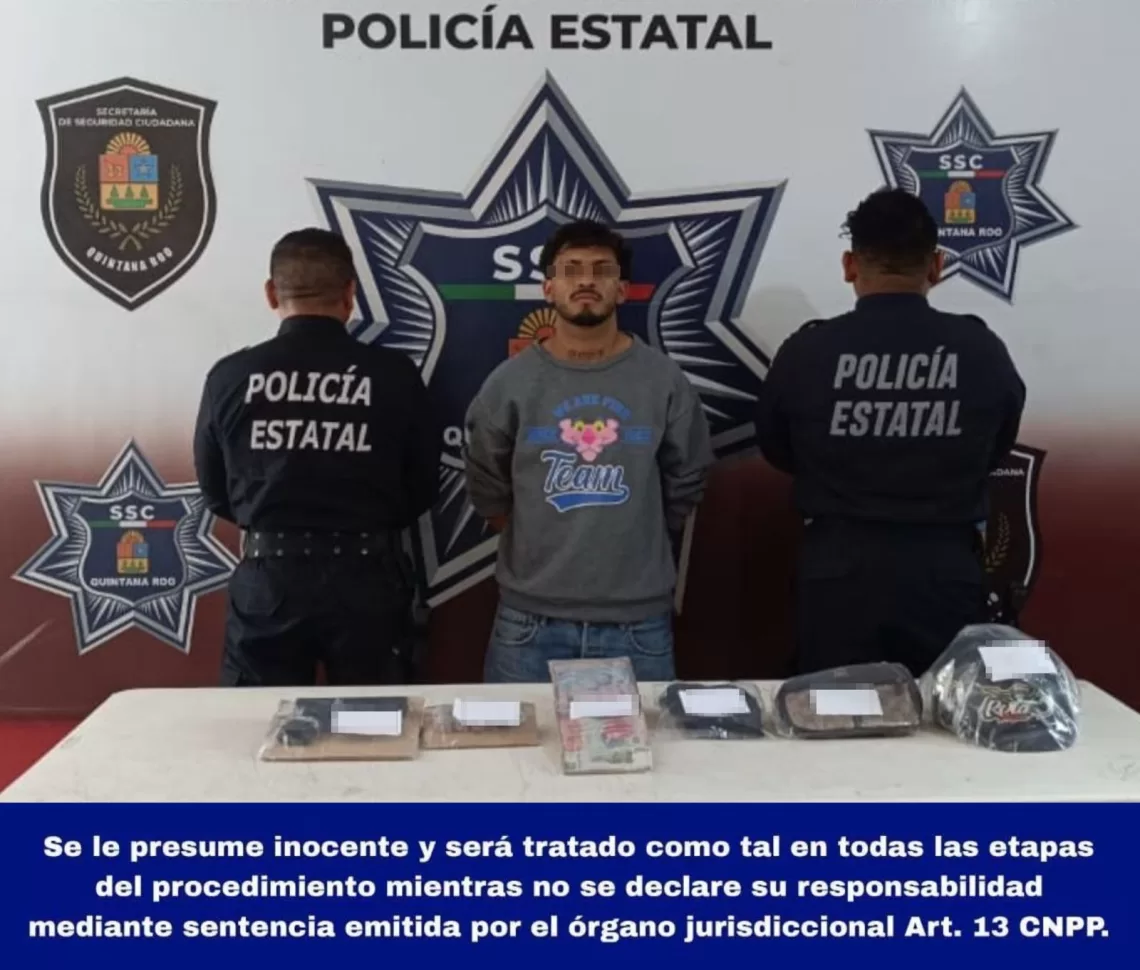 Robó con violencia una tienda y trató de huir en motocicleta