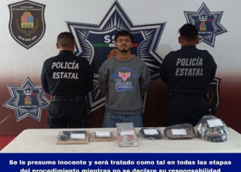 Robó con violencia una tienda y trató de huir en motocicleta