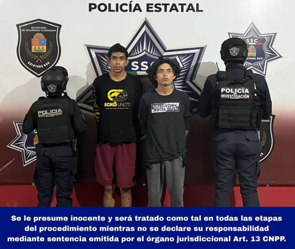 Detenidos motociclistas que conducían sin precaución