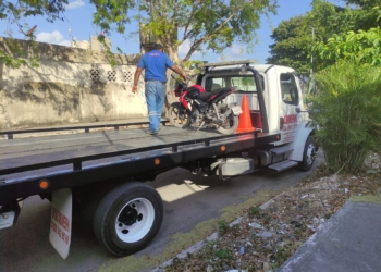 Recuperan motocicleta con reporte de robo