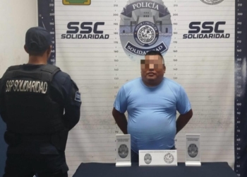 Lo aprehenden luego de que agredió a su pareja