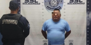 Lo aprehenden luego de que agredió a su pareja