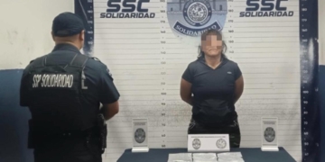 Detienen a mujer en posesión de drogas