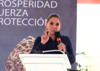“No se blufea, se transforma con hechos”, sostiene Mara Lezama durante histórica entrega de equipo policial en Playa del Carmen