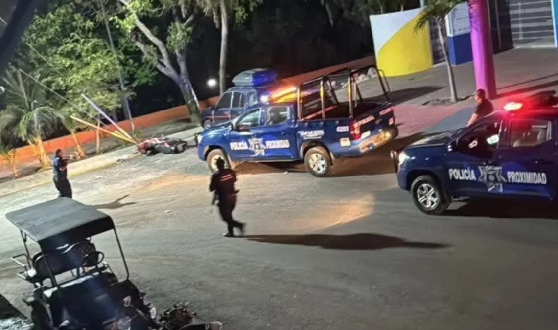 Se rompe la paz en Isla Mujeres: enfrentamiento entre grupos criminales deja dos sicarios muertos, un herido y varios detenidos