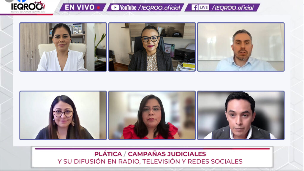 Realizan plática: “Campañas judiciales y su difusión en radio, televisión y redes sociales”