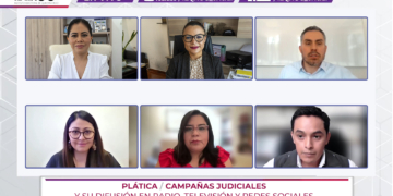 Realizan plática: “Campañas judiciales y su difusión en radio, televisión y redes sociales”