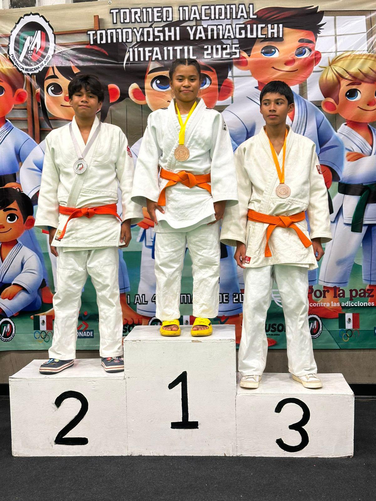 Jóvenes de Tulum destacan en el Torneo Nacional de Judo "Tomoyoshi Yamaguchi"