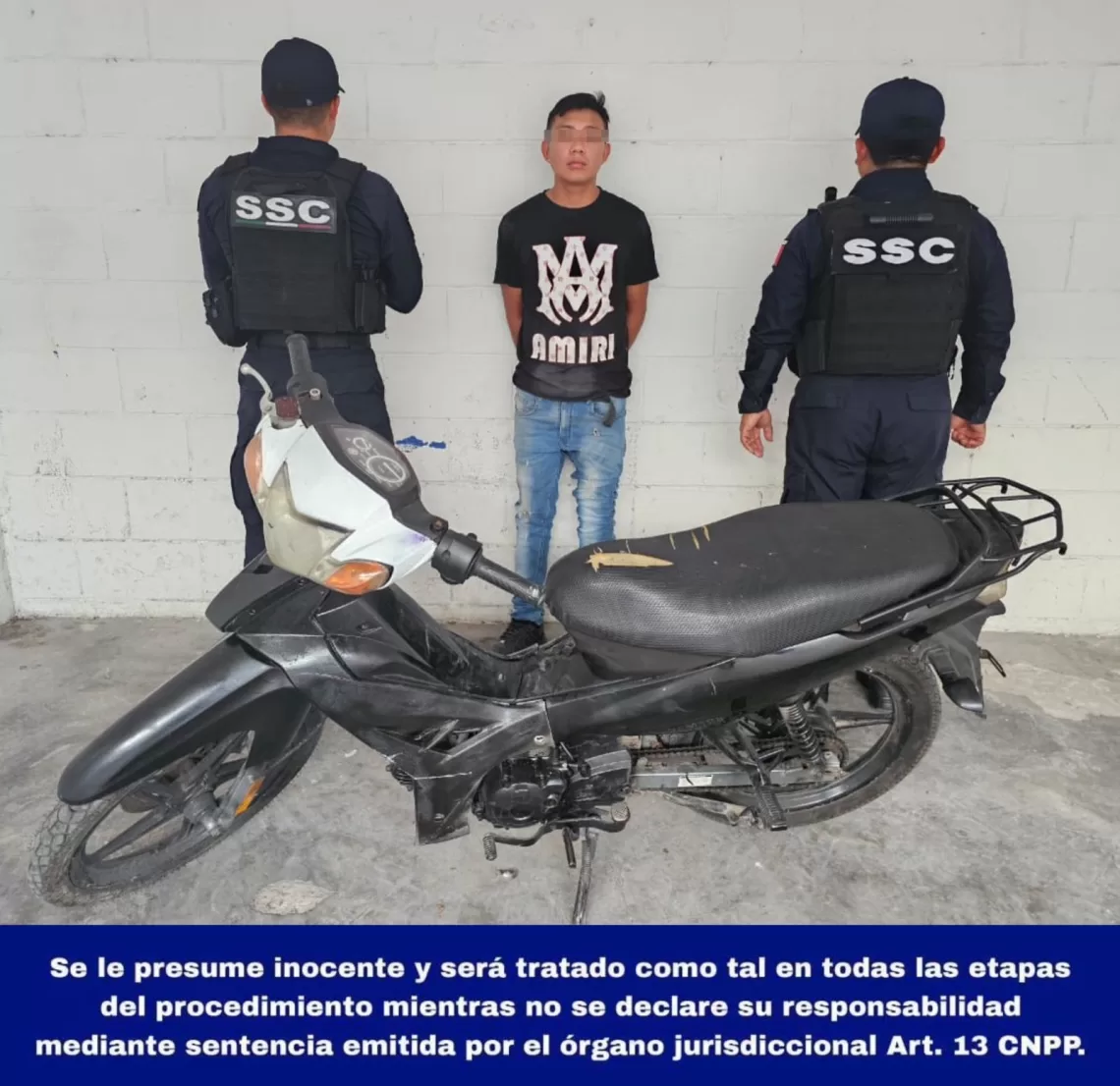 Detenido en Cozumel motociclista temerario