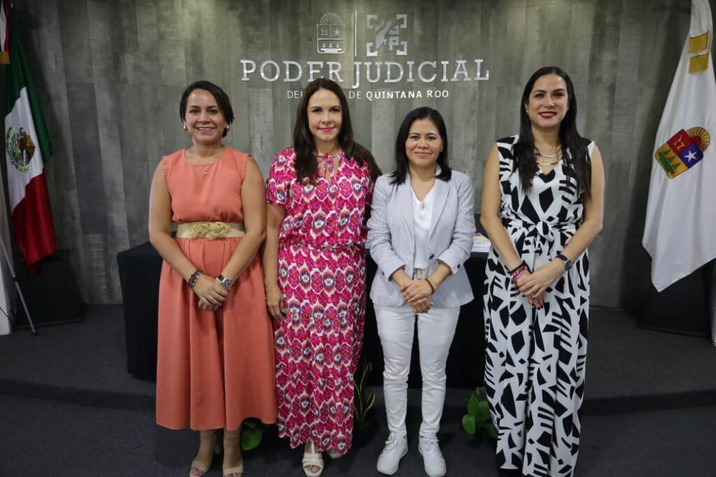 IEQROO Presenta la Red de Mujeres Juzgadoras Candidatas y Electas.