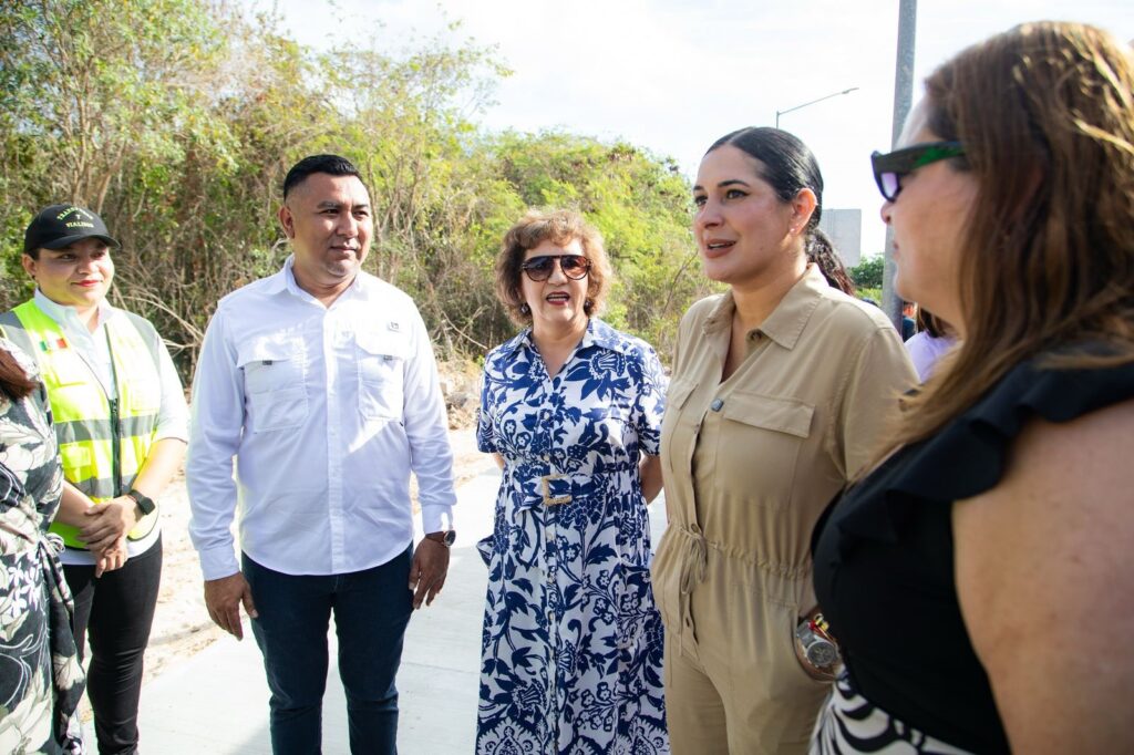 Del abandono a la esperanza, Estefanía Mercado inaugura paradero que transforma la vida estudiantil en Playa del Carmen