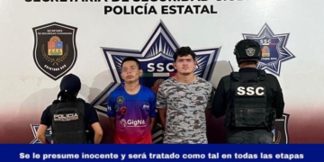 Detienen a dos sujetos con motocicletas robadas