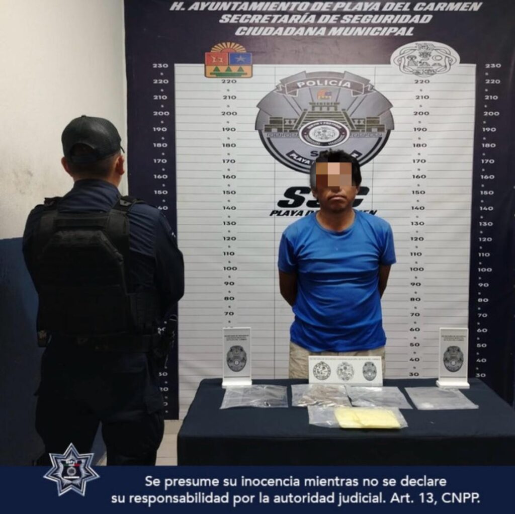 A Santiago lo sorprendieron con las manos en las drogas