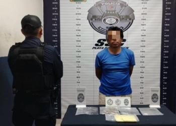 A Santiago lo sorprendieron con las manos en las drogas