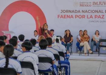 Arranca Mara Lezama la Jornada Nacional de Tequios por la Paz y Contra las Adicciones, por el bienestar de las y los jóvenes