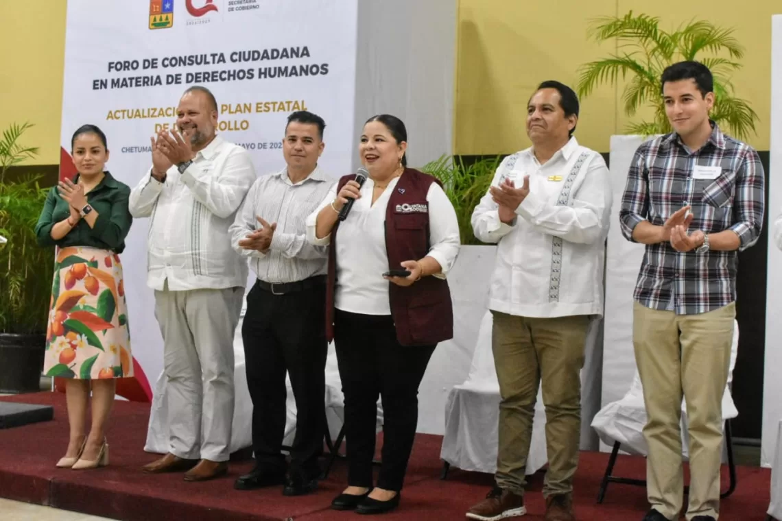 Jesús Espinosa Payán participa en foro estatal de derechos humanos