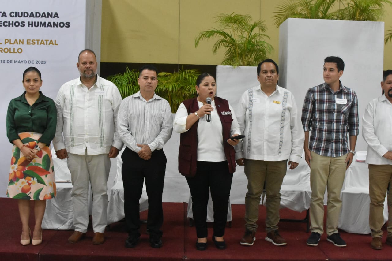Jesús Espinosa Payán participa en foro estatal de derechos humanos