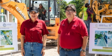Estefanía Mercado arranca repavimentación histórica en el Centro de Playa del Carmen con inversión superior a 19.9 millones de pesos