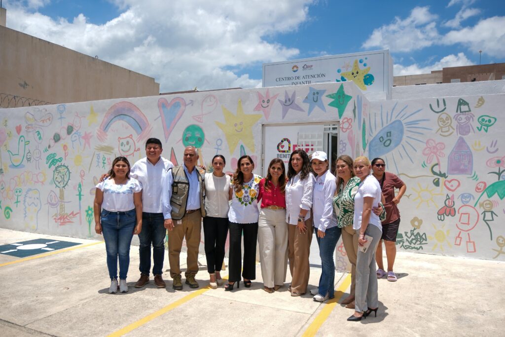 Impulsa Mara Lezama desarrollo integral de la niñez con reapertura de CAI “Estrellita” Prado Norte en Cancún