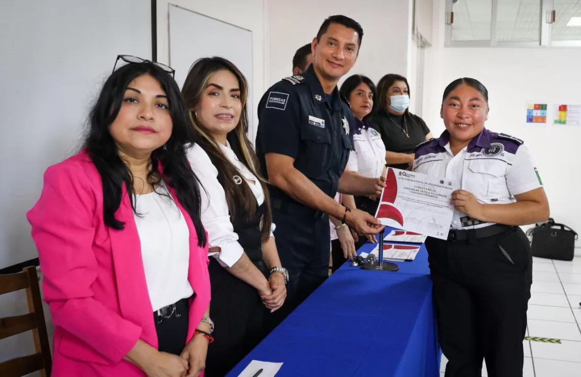 Fortalecen a Seguridad Ciudadana con capacitación en violencia de género