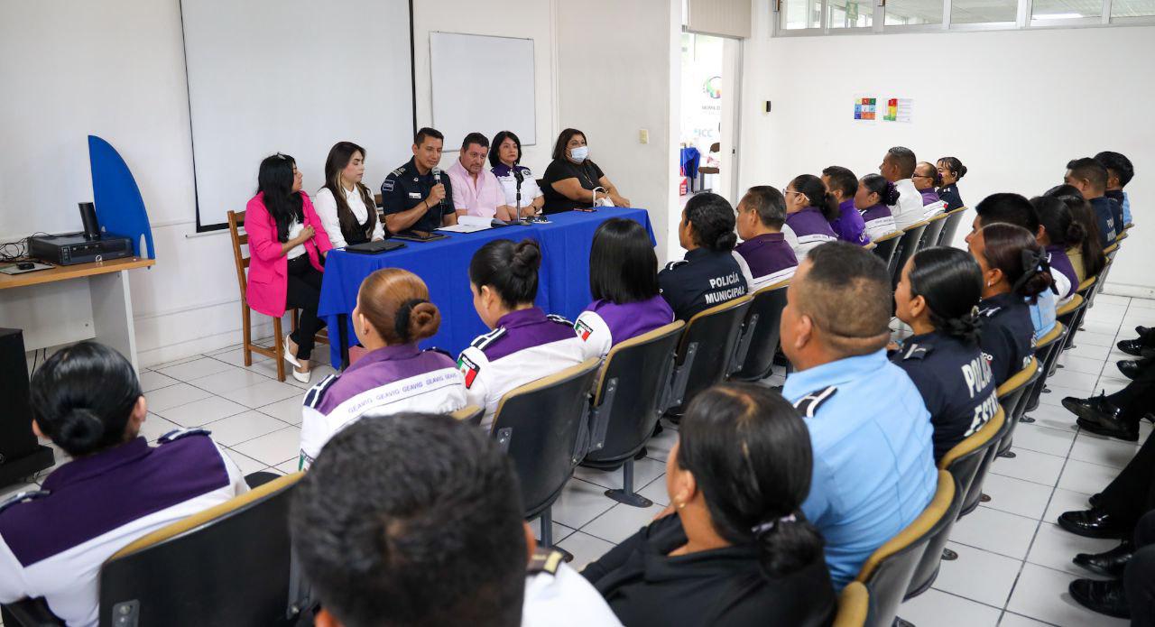 Fortalecen a Seguridad Ciudadana con capacitación en violencia de género