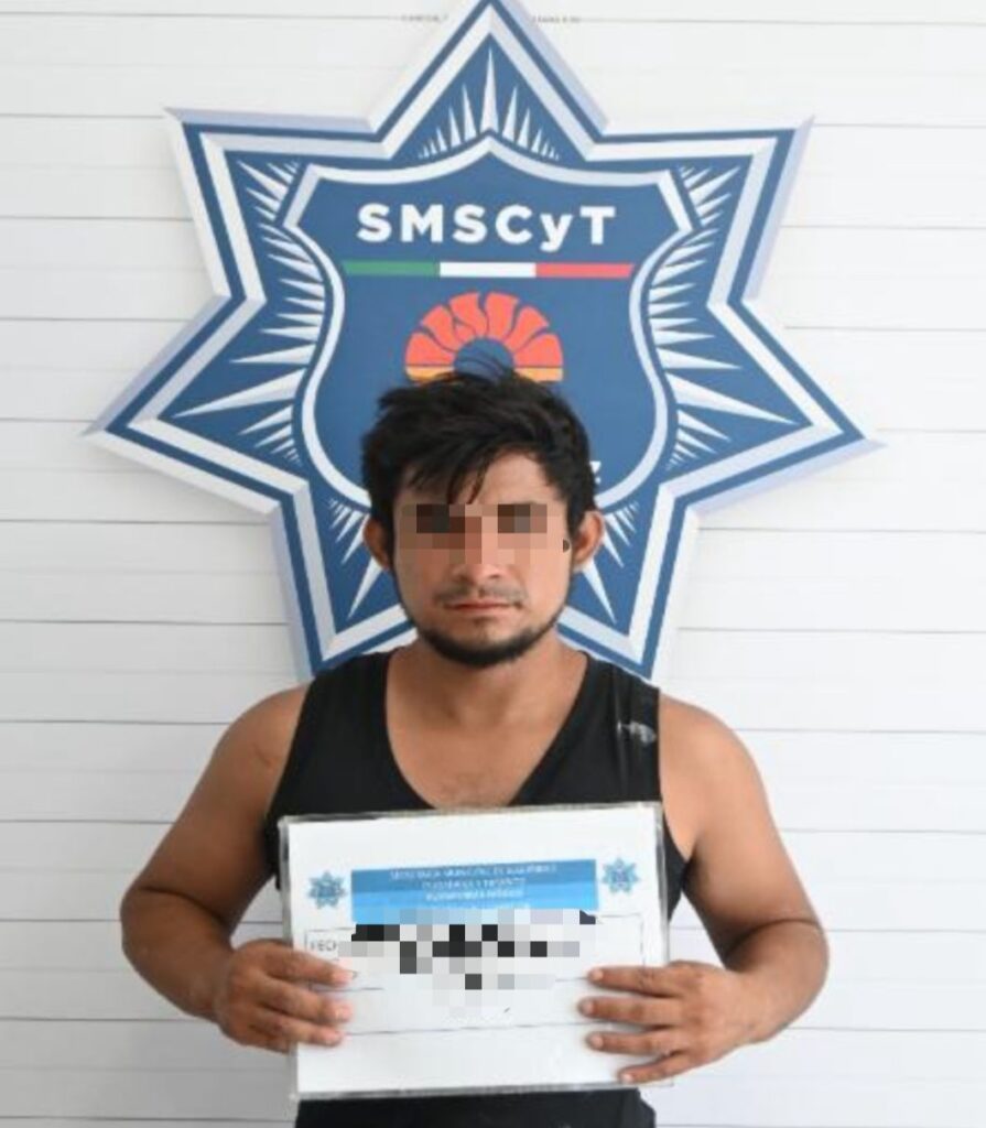 Detenido por desobediente es sospechoso de robo a comercios