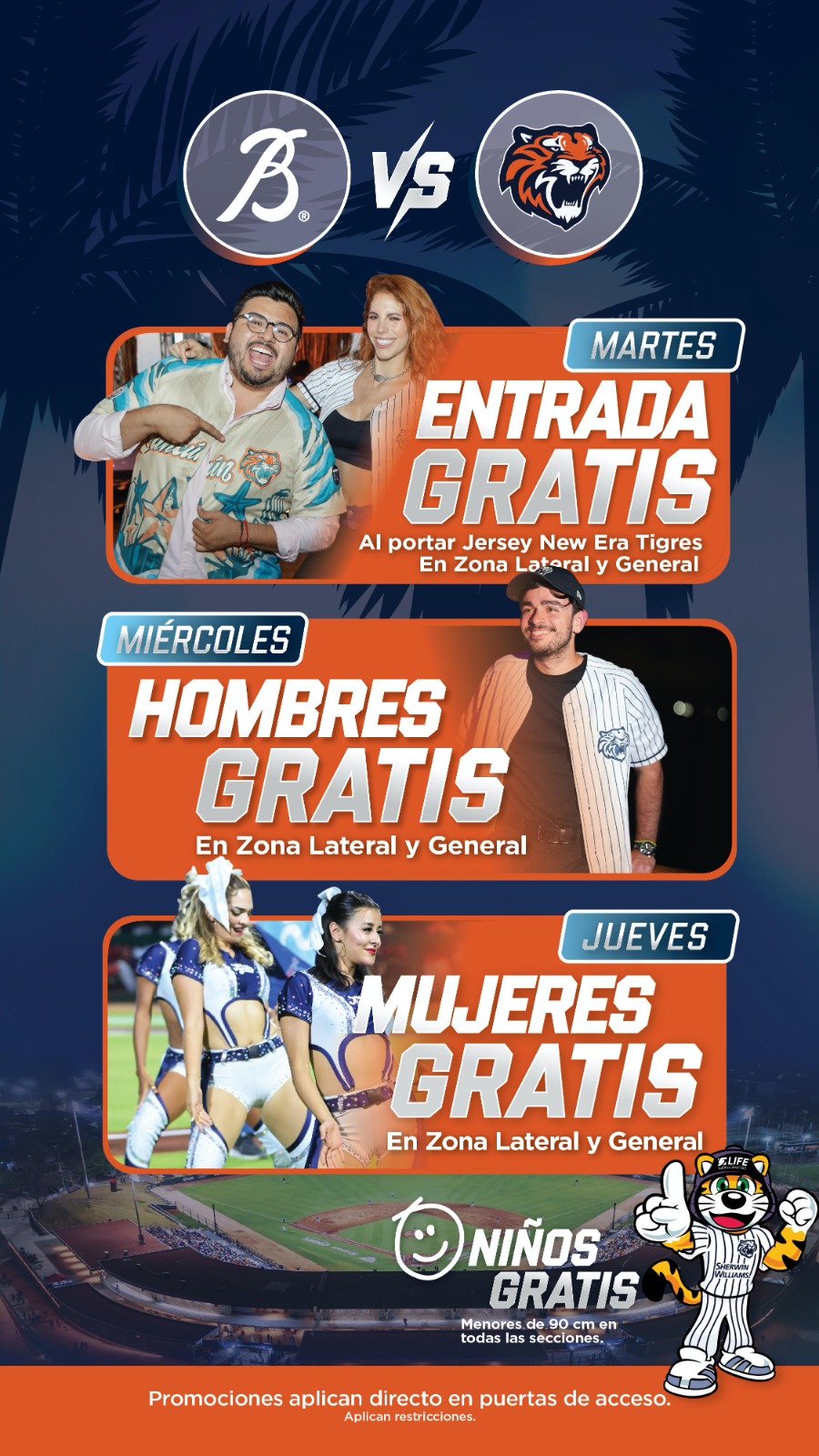 Habrá el sábado 31 doble juego en la serie entre Piratas y Tigres
