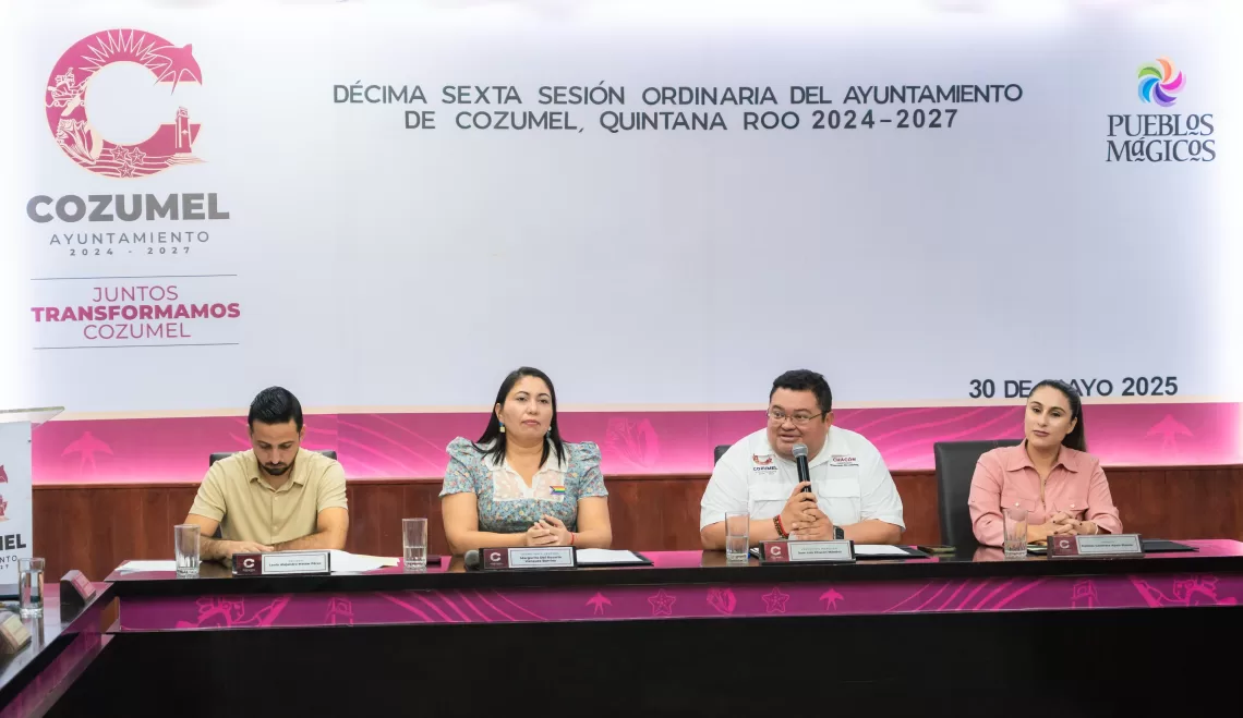Aprueba el Cabildo donar predio al Sindicato de la Comuna en Cozumel