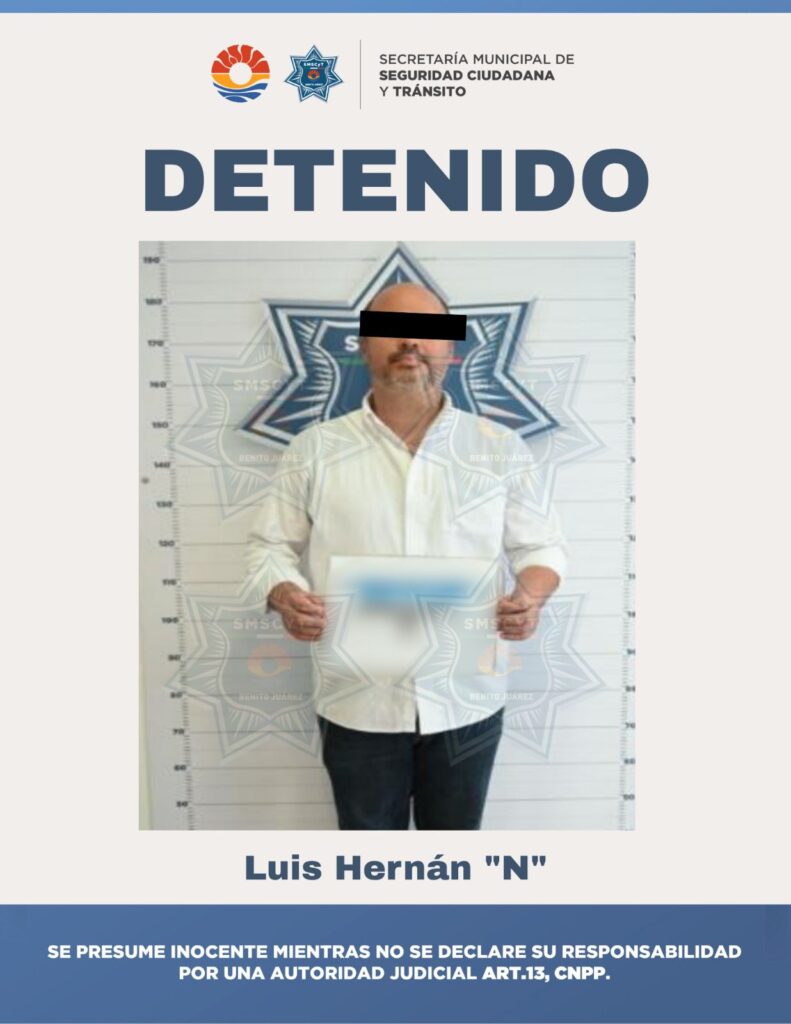 Aprehendido al circular con un vehículo con reporte de robo