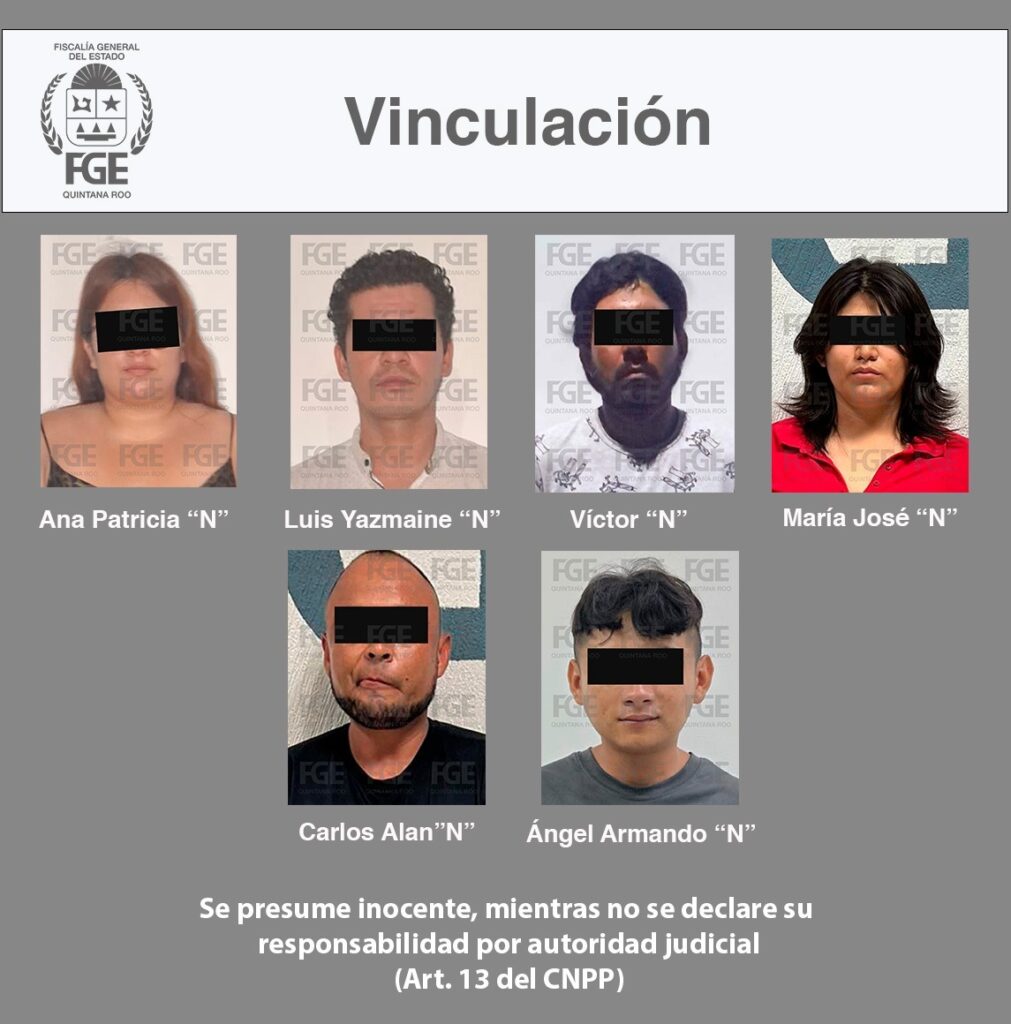 Caen 8 por narcomenudeo en tres municipios de Quintana Roo: FGE logra vinculación a proceso