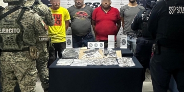 Cuatro detenidos con drogas en la colonia Ejido de Playa del Carmen