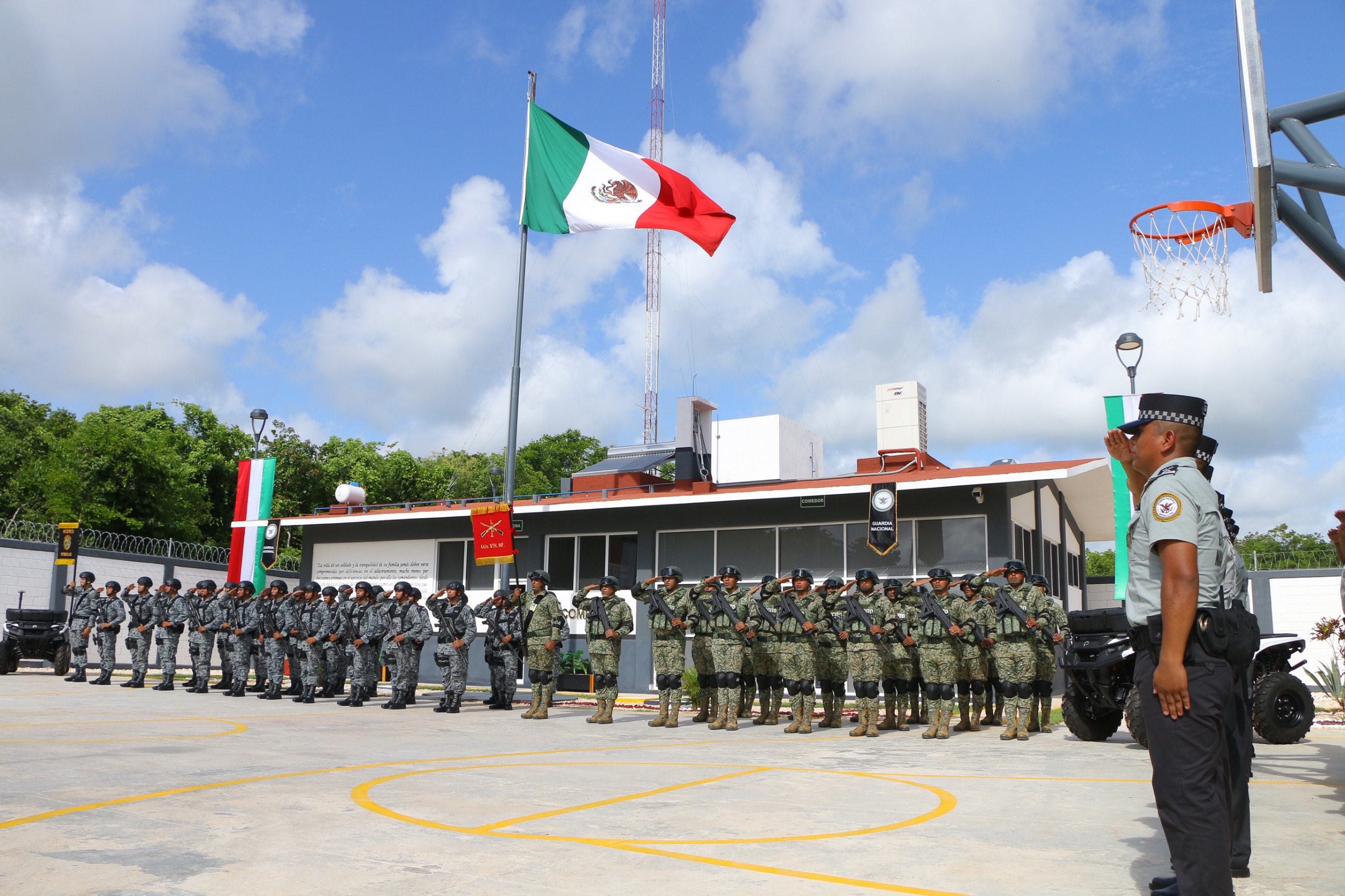 Guardia Nacional, con nuevo destacamento del Tren Maya en Nuevo Xcán