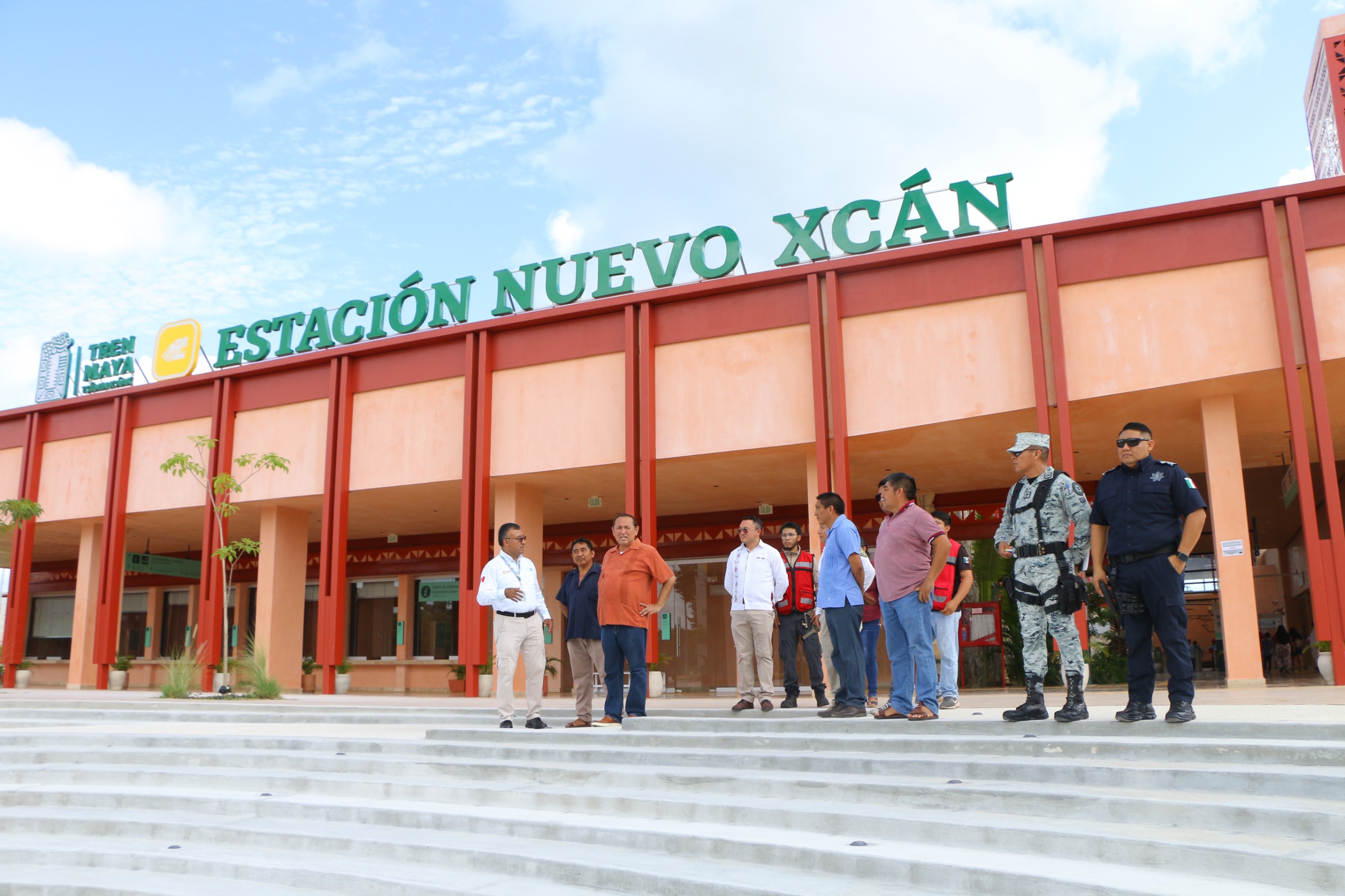 Guardia Nacional, con nuevo destacamento del Tren Maya en Nuevo Xcán