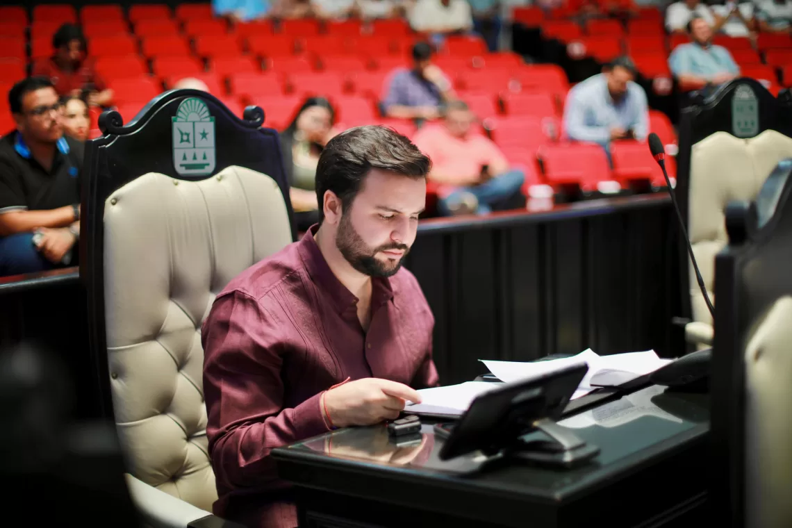 Concluye Eric Arcila un productivo Segundo Periodo de Sesiones con iniciativas de fondo y siempre priorizando a las y los quintanarroenses