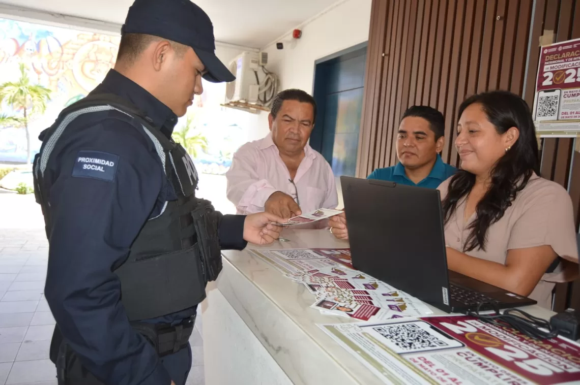 Gobierno de Playa del Carmen, con 100% en declaraciones patrimoniales