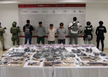 Cae “El Cuervo”, temido líder criminal de Tulum: le decomisan arsenal y droga