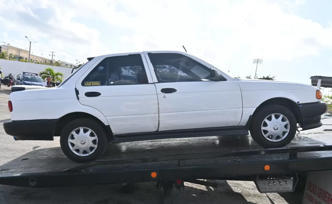 Recuperan auto robado y abandonado en la SM 229